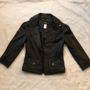 Super sassy! Miss sixty leather jacket. Size small